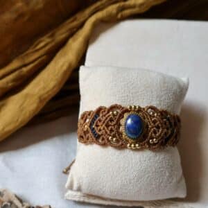 Bracelet en lapis lazuli