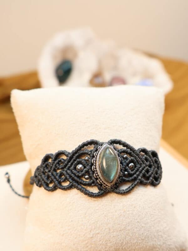 Bracelet Sharma avec une labradorite