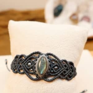 Bracelet Sharma avec une labradorite